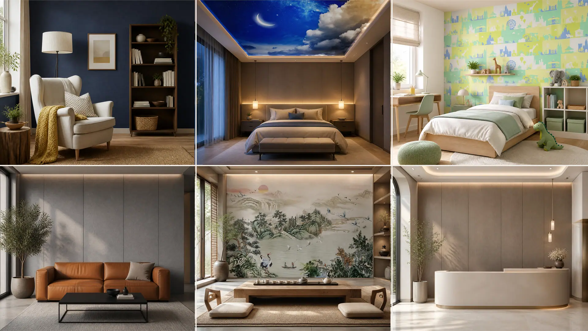 Không gian nội thất hiện đại và sáng tạo