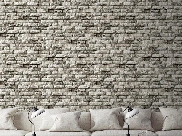 Giấy Dán Tường 3D Giả Đá 04