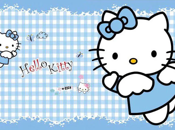 Tranh Dán Tường Hello Kitty