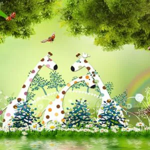 Tranh Dán Tường Trẻ Em