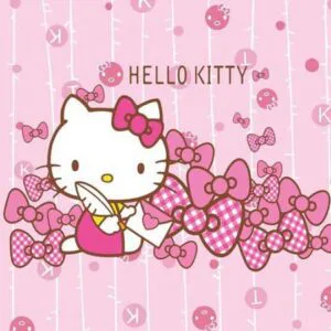 Tranh Dán Tường Hello Kitty