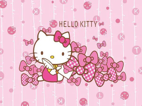 Tranh Dán Tường Hello Kitty