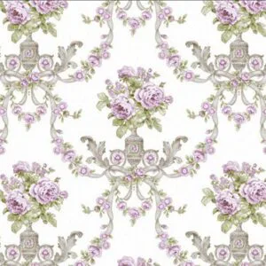 Giấy Dán Tường Hoa Văn Cổ Điển F01