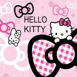 Tranh Dán Tường Hello Kitty