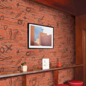 Giấy Dán Tường 3D Giả Đá 07