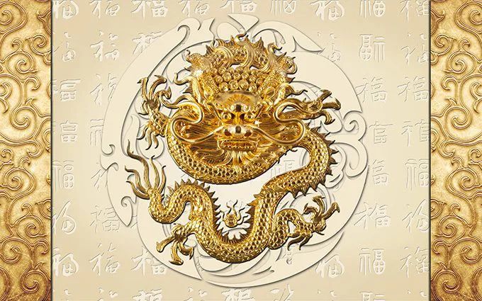 Tranh Dán Tường Rồng Công Phượng