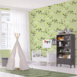 GIẤY DÁN TƯỜNG PHÒNG TRẺ EM D5121