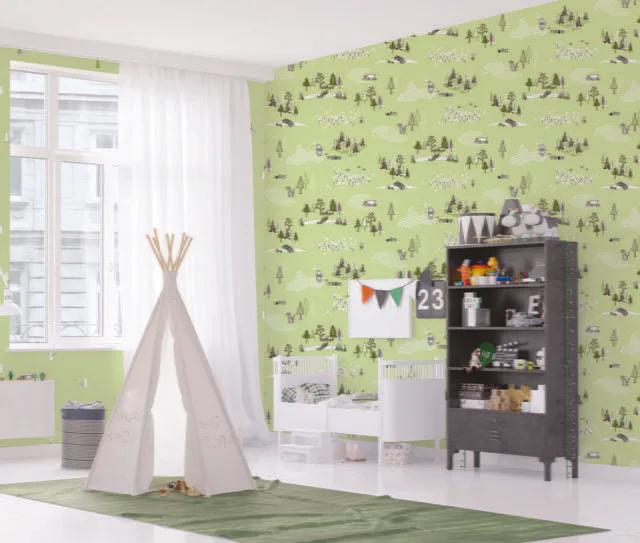 GIẤY DÁN TƯỜNG PHÒNG TRẺ EM D5121