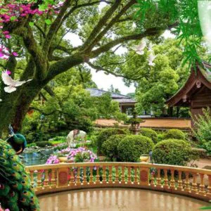 Tranh Dán Tường Cửa Sổ