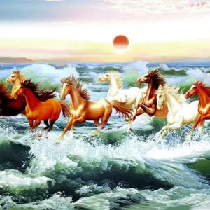 Tranh Dán Tường Mã Đáo Thành Công