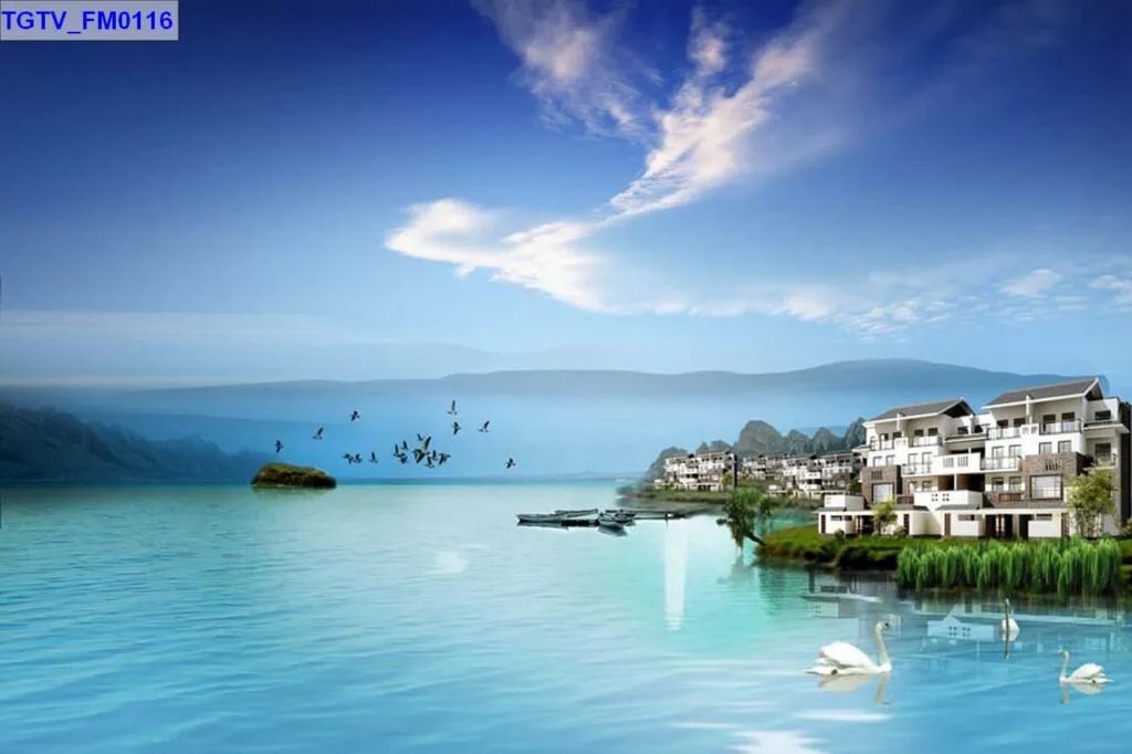 Tranh Dán Tường Cảnh Biển