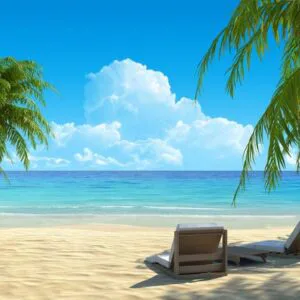 Tranh Dán Tường Cảnh Biển