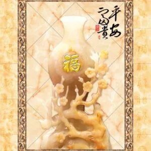 Tranh Dán Tường Bình Hoa