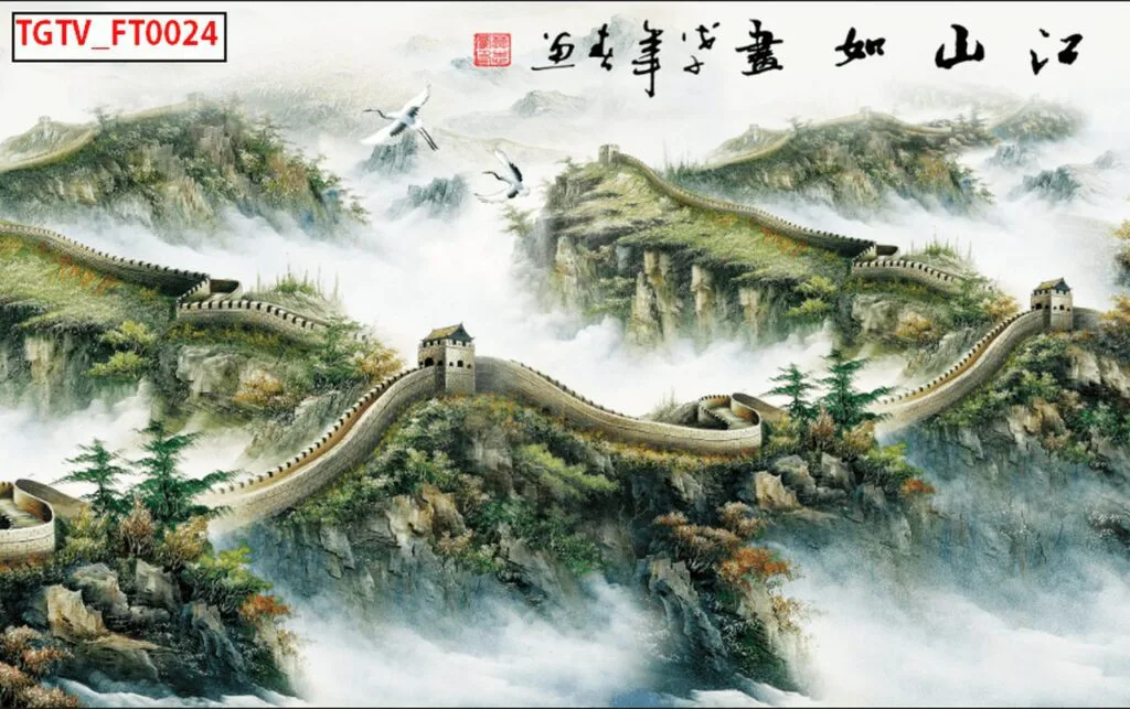 Tranh Dán Tường Sơn Thủy Phong Cảnh