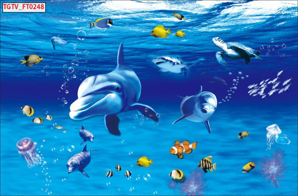 Tranh Dán Tường Cảnh Biển