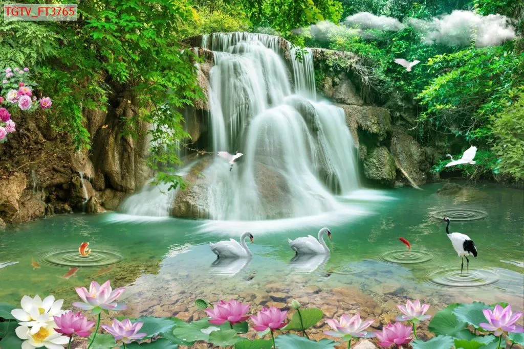 Tranh Dán Tường Sơn Thủy Phong Cảnh