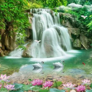 Tranh Dán Tường Sơn Thủy Phong Cảnh