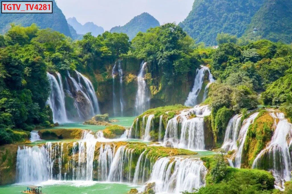 Tranh Dán Tường Sơn Thủy Phong Cảnh