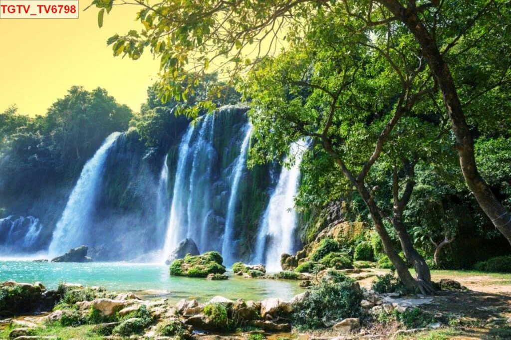 Tranh Dán Tường Sơn Thủy Phong Cảnh