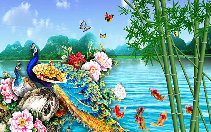 Tranh Dán Tường Rồng Công Phượng