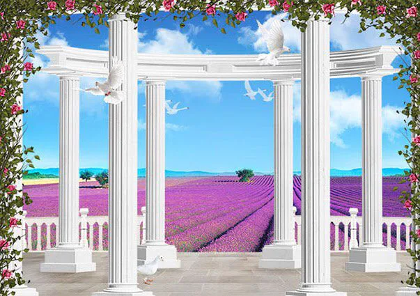 Tranh Dán Tường Cửa Sổ
