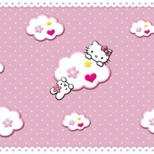 Tranh Dán Tường Hello Kitty
