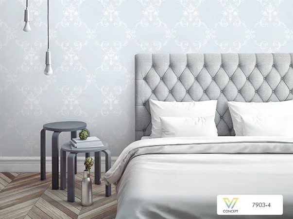 Giấy Dán Tường Hoa Văn Cổ Điển M03