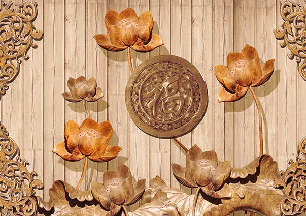Tranh Dán Tường Hoa