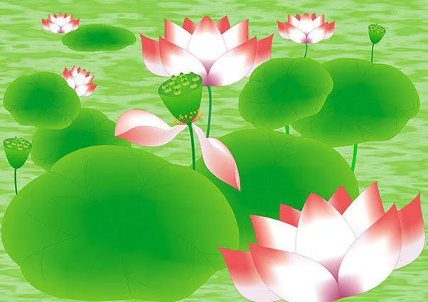 Tranh Dán Tường Hoa Sen