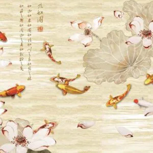 Tranh Dán Tường Hoa Sen