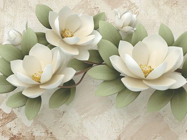 Tranh Dán Tường Hoa