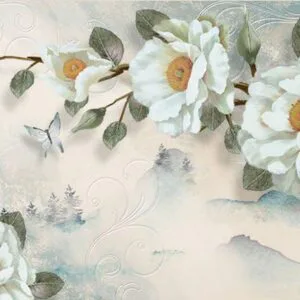 Tranh Dán Tường Hoa