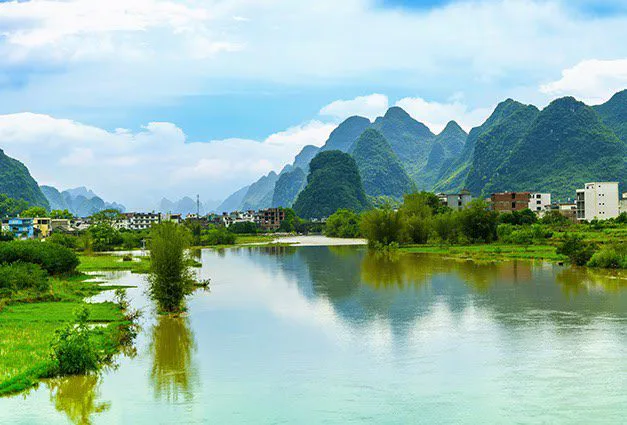 Tranh Dán Tường Sơn Thủy Phong Cảnh