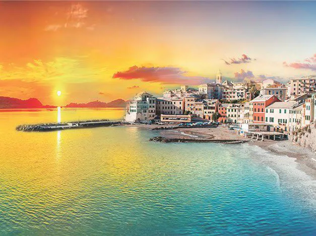 Tranh Dán Tường Cảnh Biển