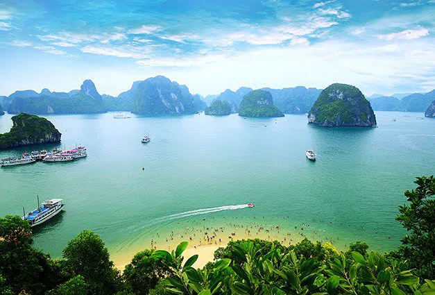 Tranh Dán Tường Cảnh Biển