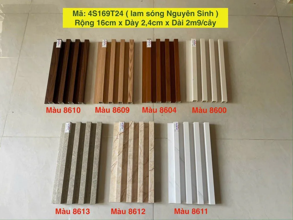 Lam sóng ốp tường