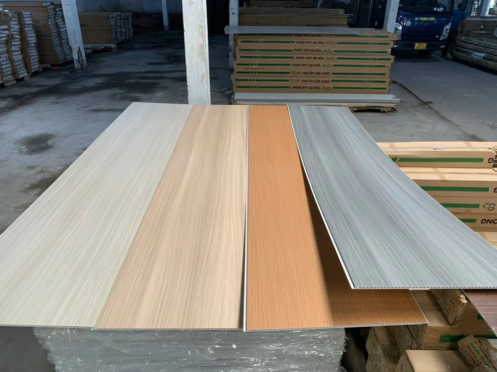 Tấm nhựa PVC vân gỗ