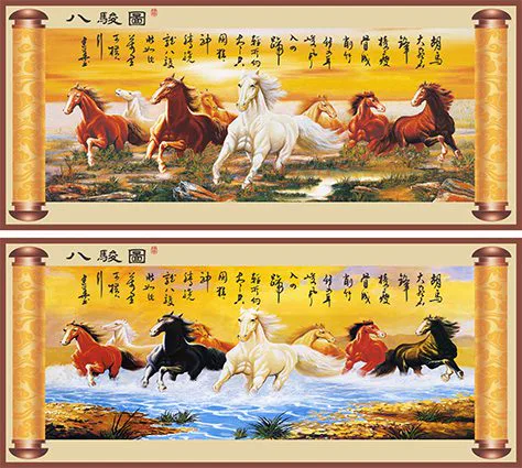 Tranh Dán Tường Mã Đáo Thành Công